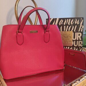 Kate Spade Robinson Street Zanni Bag & Wallet, GUC